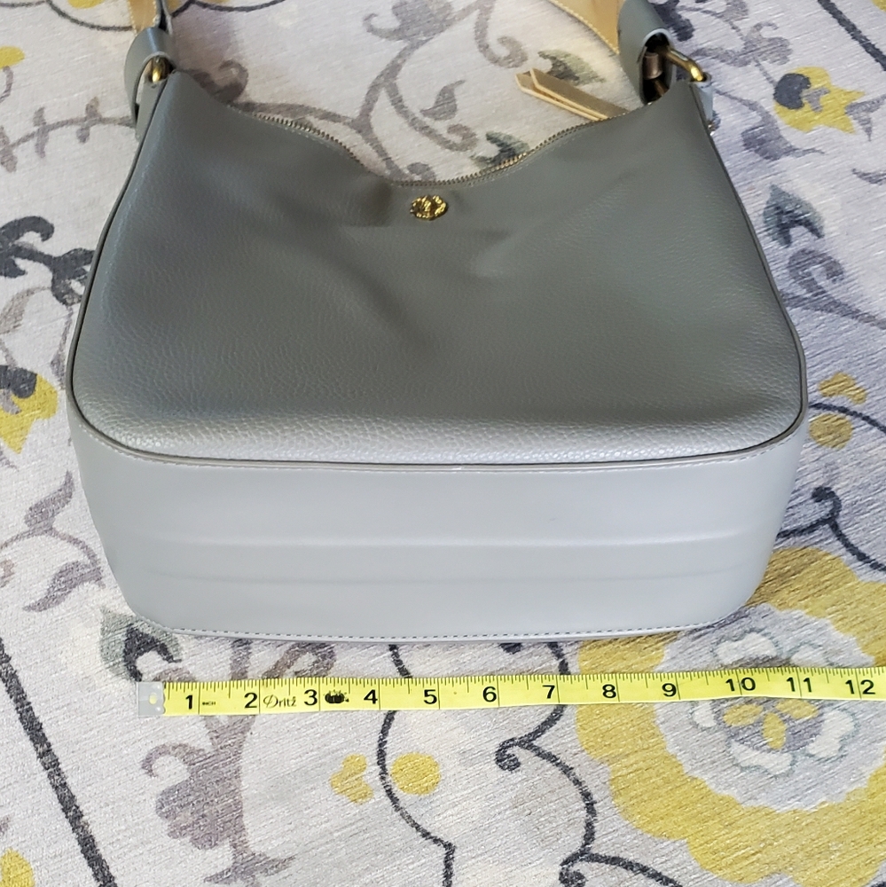Ann Klein Gray Manmade Material Shoulder Bag⚜️🖤⚜️ - Picture 7 of 10